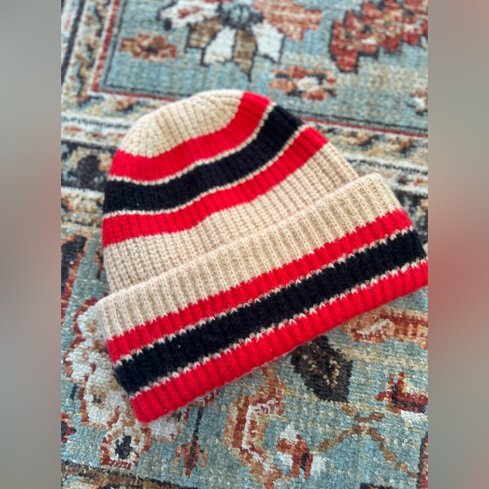 Free People Stripped Beanie
